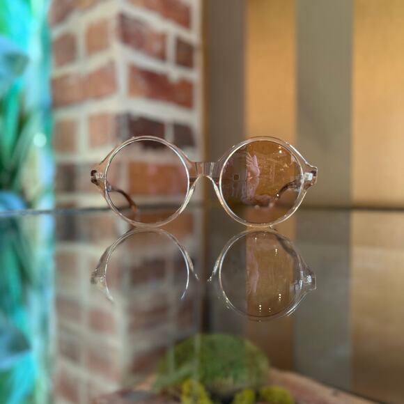 CELINE CL400511 72S Pink Clear Acetate Sunglasses main image 5